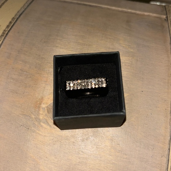 CC Skye Black Geometric Ring - Size 6 - Picture 4 of 4